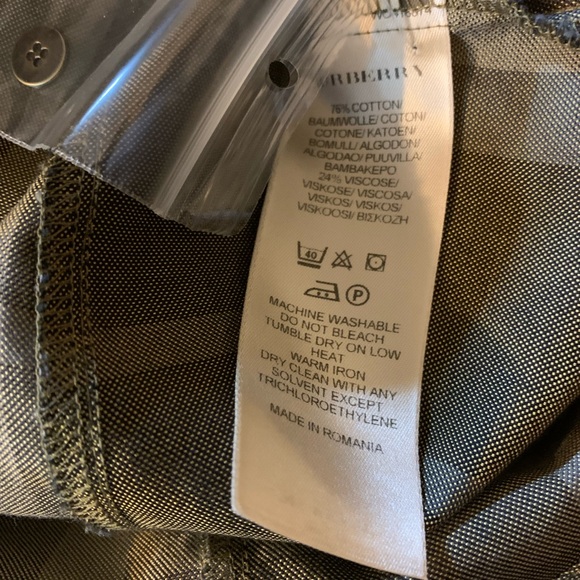 Burberry Brit Classic Plaid  Button Down Shirt - Picture 8 of 8